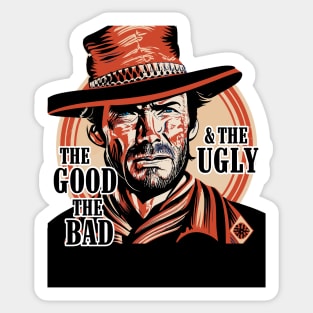 The Good The Bad and The Ugly Sticker